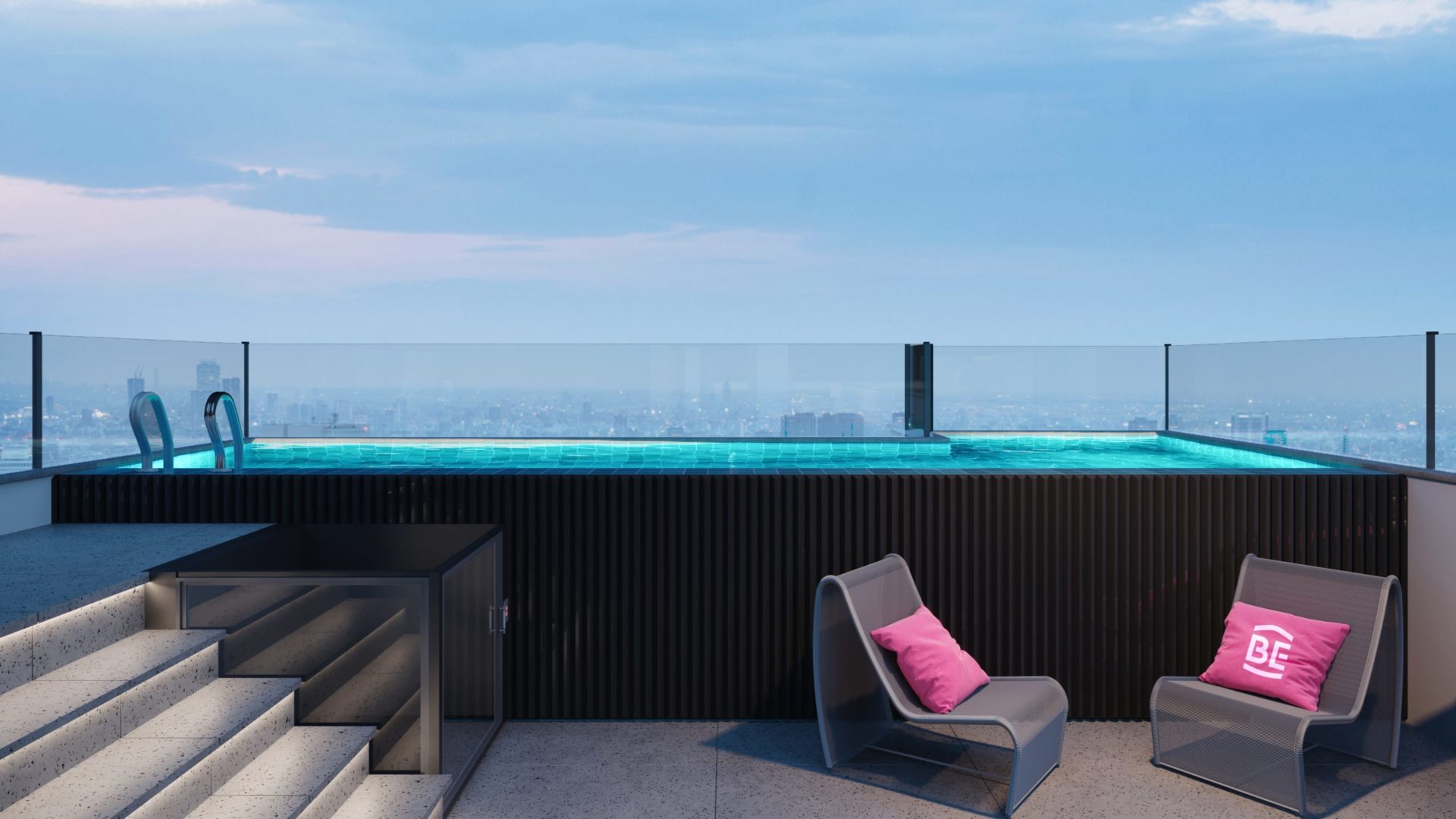 Incorporadora em Maringá 11 Piscina BE Deodoro mercado imobiliário