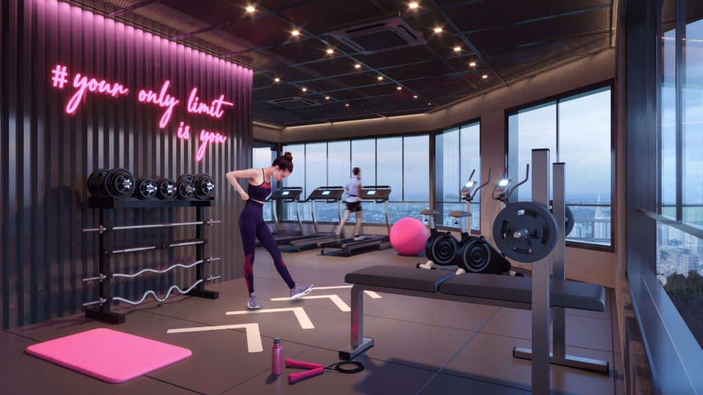Empreendimentos com lazer na cobertura chegam em Maringá! 2 BE002 FITNESS