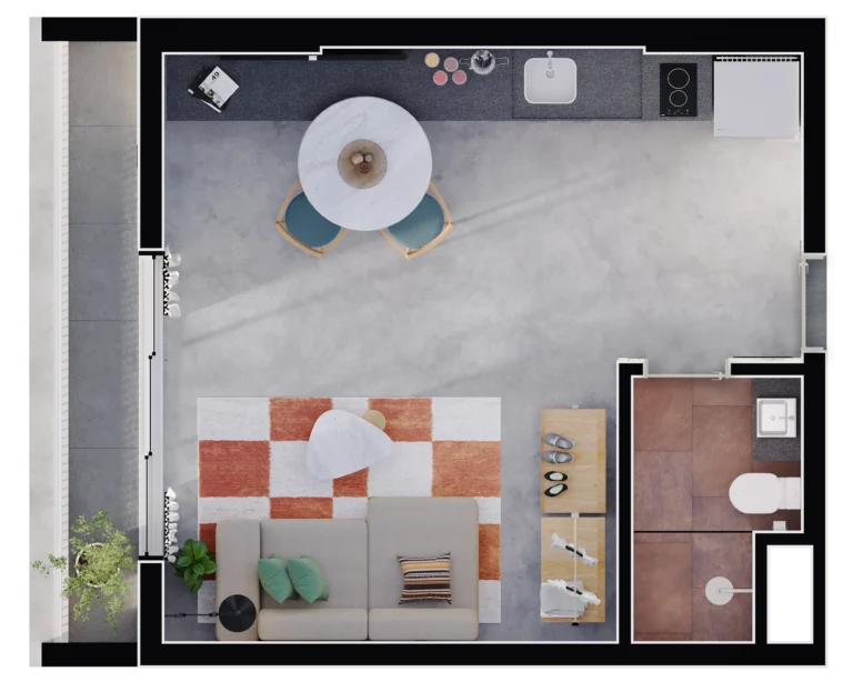 [PLANTA] - LOFT CENTRO (INFERIOR)